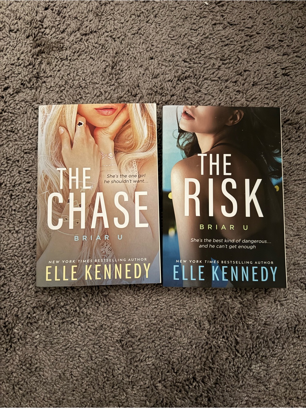 Elle Kennedy "The Risk" & "The Chase" Paperback Set